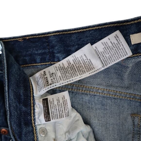 Levis Womens Low Pro Straight Jeans Size 31 Breathe Out Medium Wash Blue Denim - Picture 4 of 12